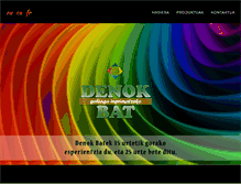 Tablet Screenshot of denokbat.com